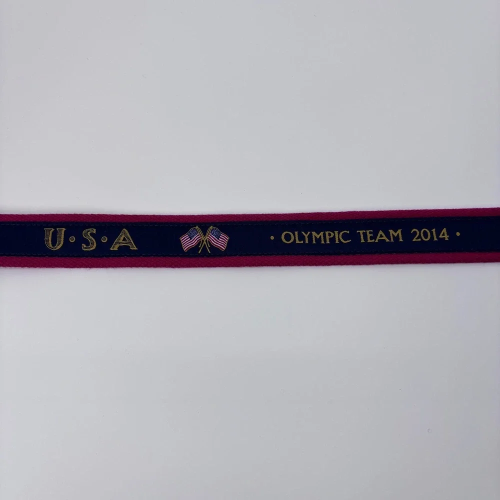 Polo Ralph‎ Lauren Olympic Team 2014 Web Belt Adj 40